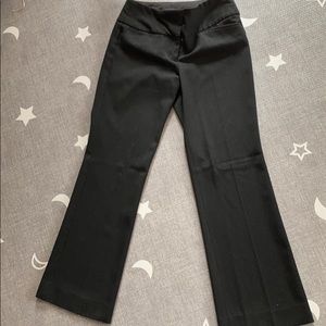 Black stripe pants